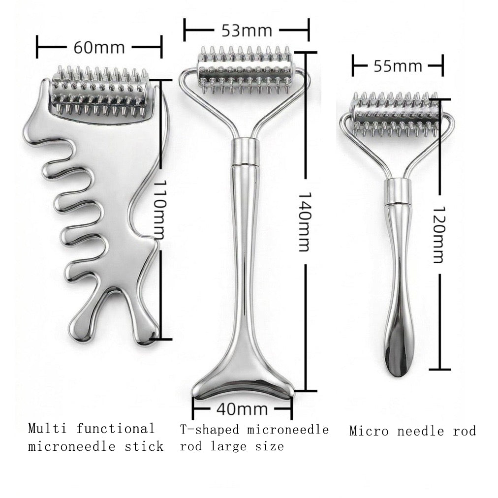 Micro needle roller massager
